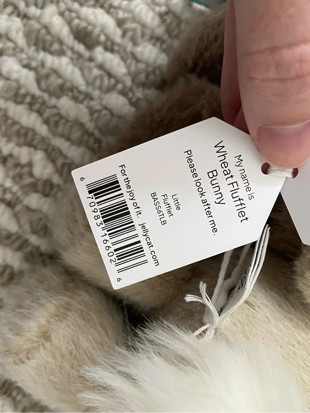 Jellycat new tags